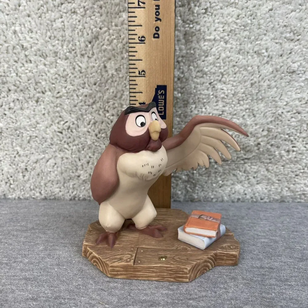 Disney Owl Pooh And‎ Friends Figurine You've Done A Grand Thing Congratulations